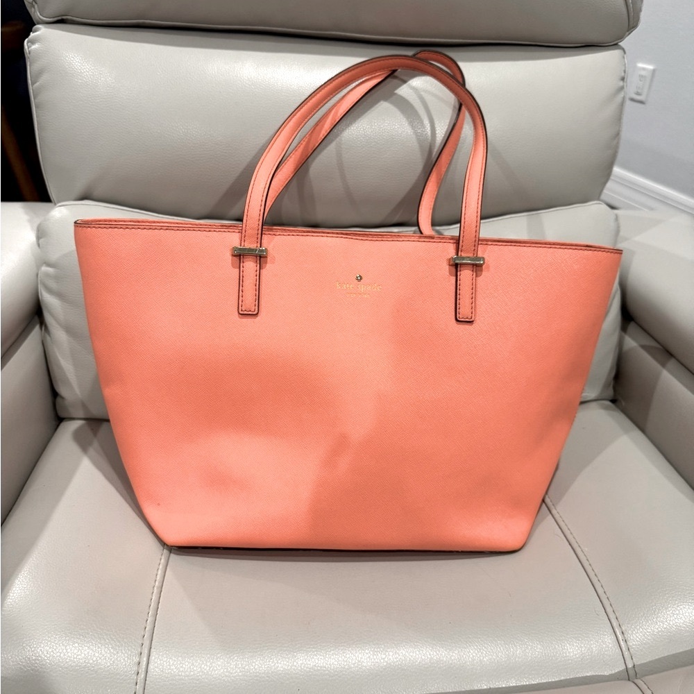 Kate Spade Coral Tote Bag
